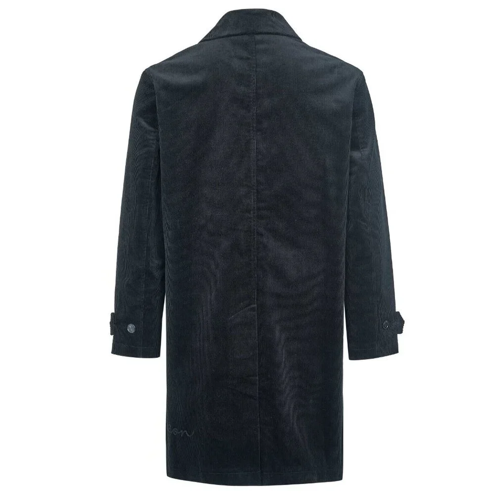 Champion x Clothsurgeon Black Corduroy Logo Embroidered Coat - Men's Medium - Picture 2 of 11
